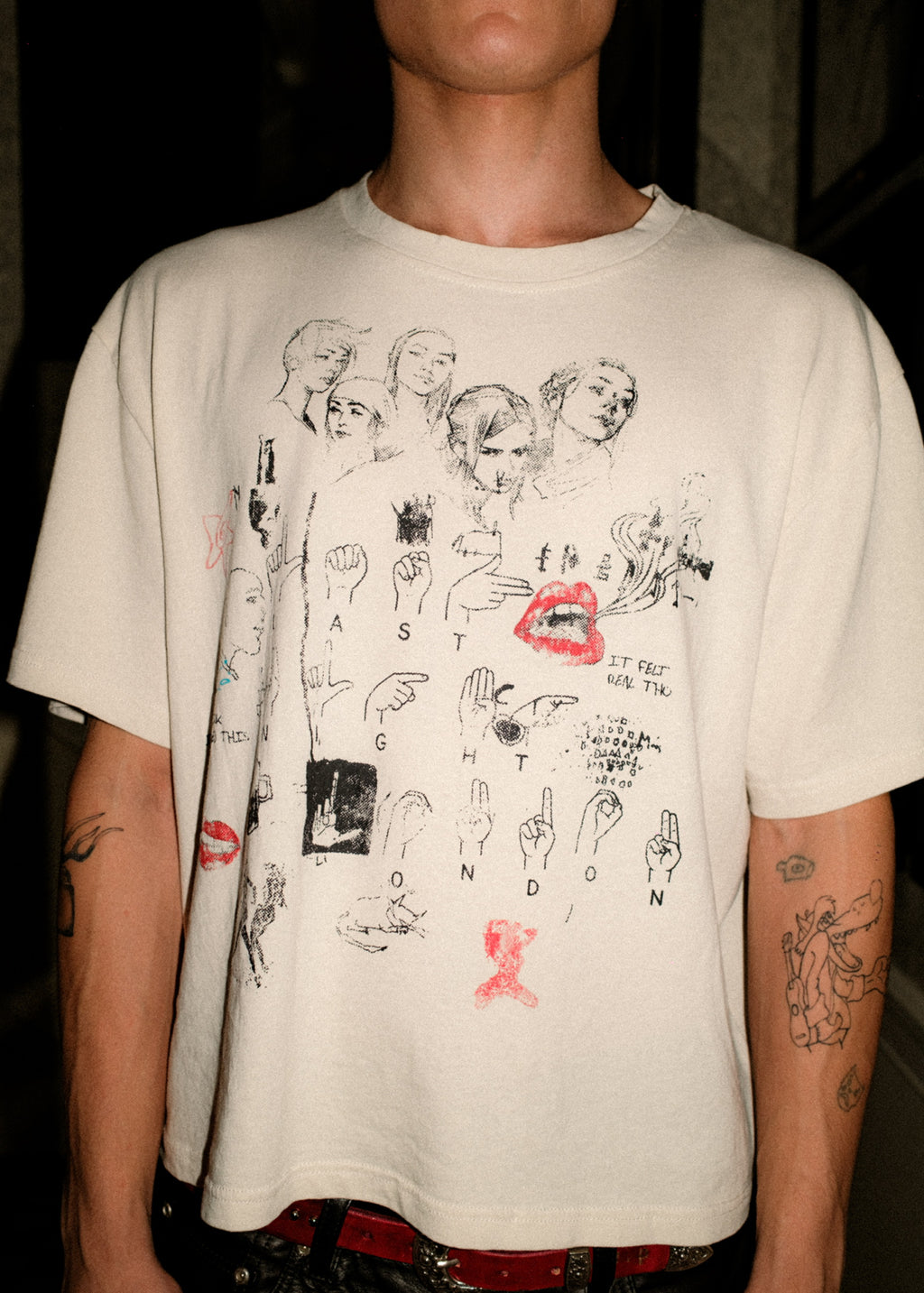 Talking my language tee